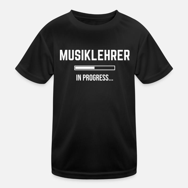 Music Teacher In Progress Kids Functional T-Shirt