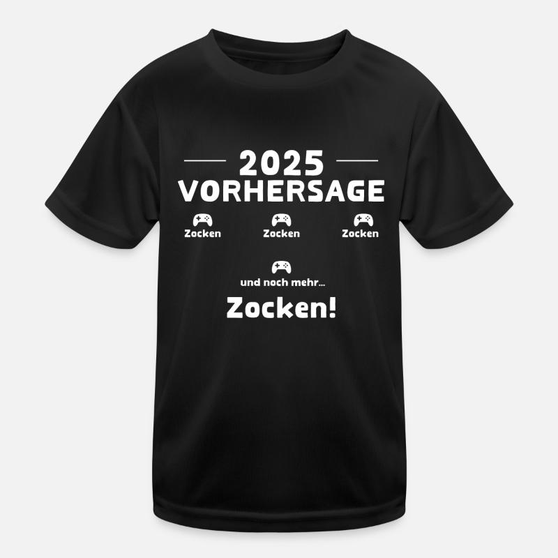 2025 Vorhersage Kinder Funktions-T-Shirt