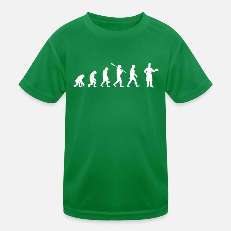 Koch - Evolution of Man / Darwin Kids Functional T-Shirt