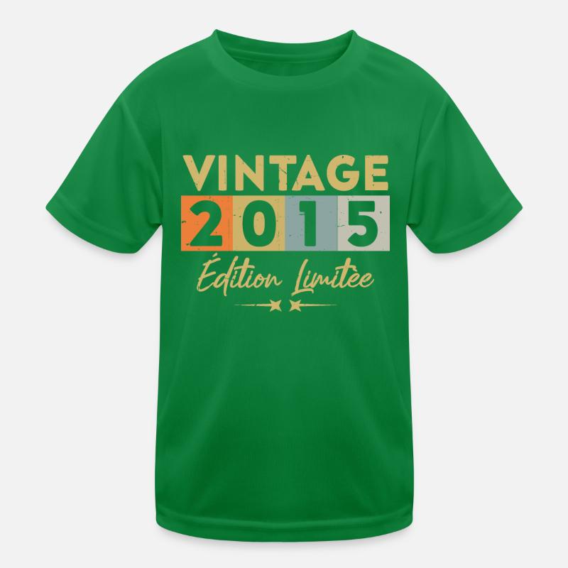 Vintage 2015 Édition Limitée T-shirt sport Enfant