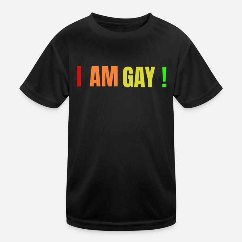 JE SUIS GAY! T-shirt sport Enfant