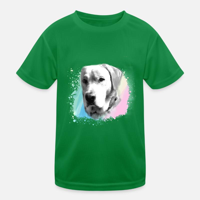Labrador, Golden Retriever, graffit, malerei Kinder Funktions-T-Shirt