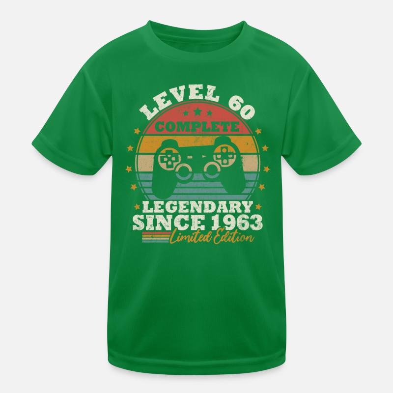 Level 60 unlocked Kids Functional T-Shirt