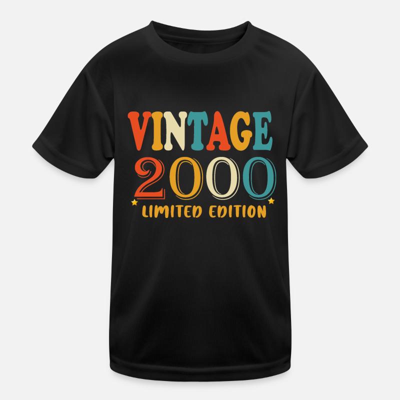Limited Edition 2000 Kinder Funktions-T-Shirt