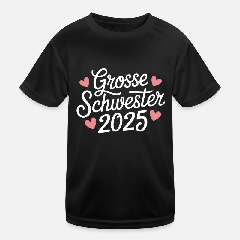 Big sister 2025 Kids Functional T-Shirt