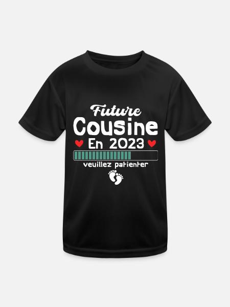 future cousine en 2023 - T-shirt sport Enfant - noir - Devant