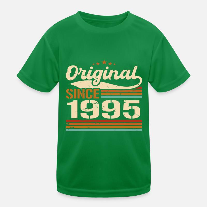 Original 1995 Vintage | Geburtstagsgeschenk 1995 Kinder Funktions-T-Shirt