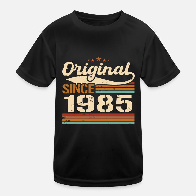 Original 1985 Vintage | Geburtstagsgeschenk 1985 Kinder Funktions-T-Shirt