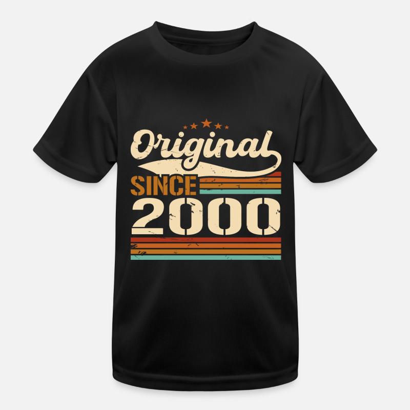Original 2000 Vintage | Geburtstagsgeschenk 2000 Kinder Funktions-T-Shirt