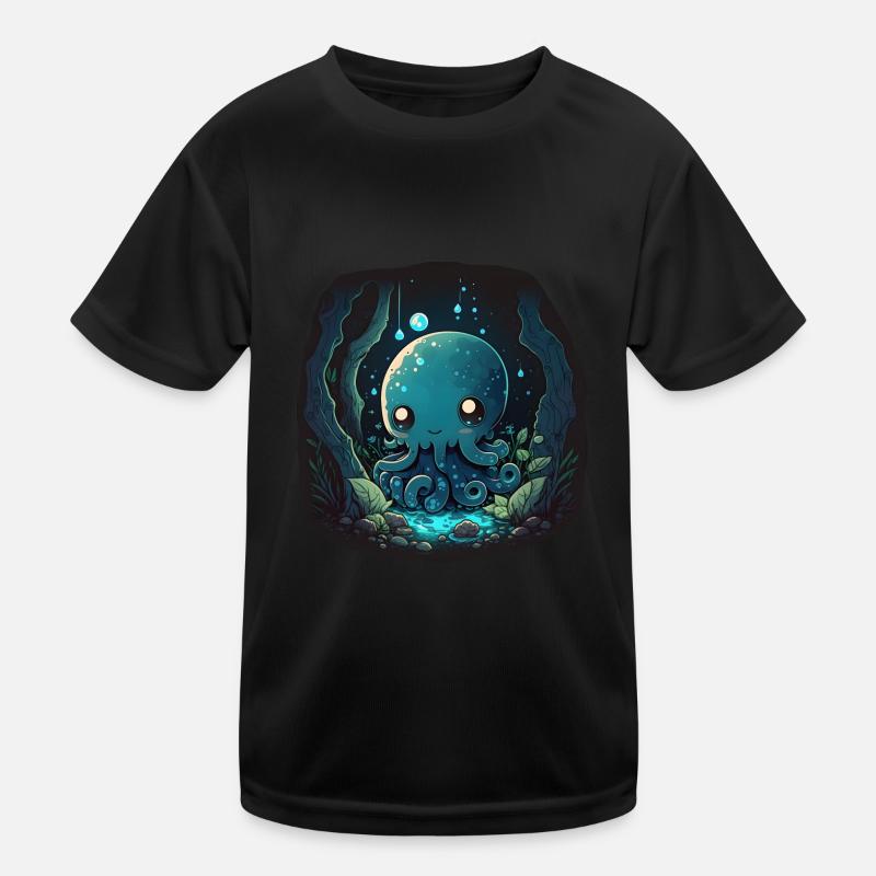Sweet Octopus Kids Functional T-Shirt