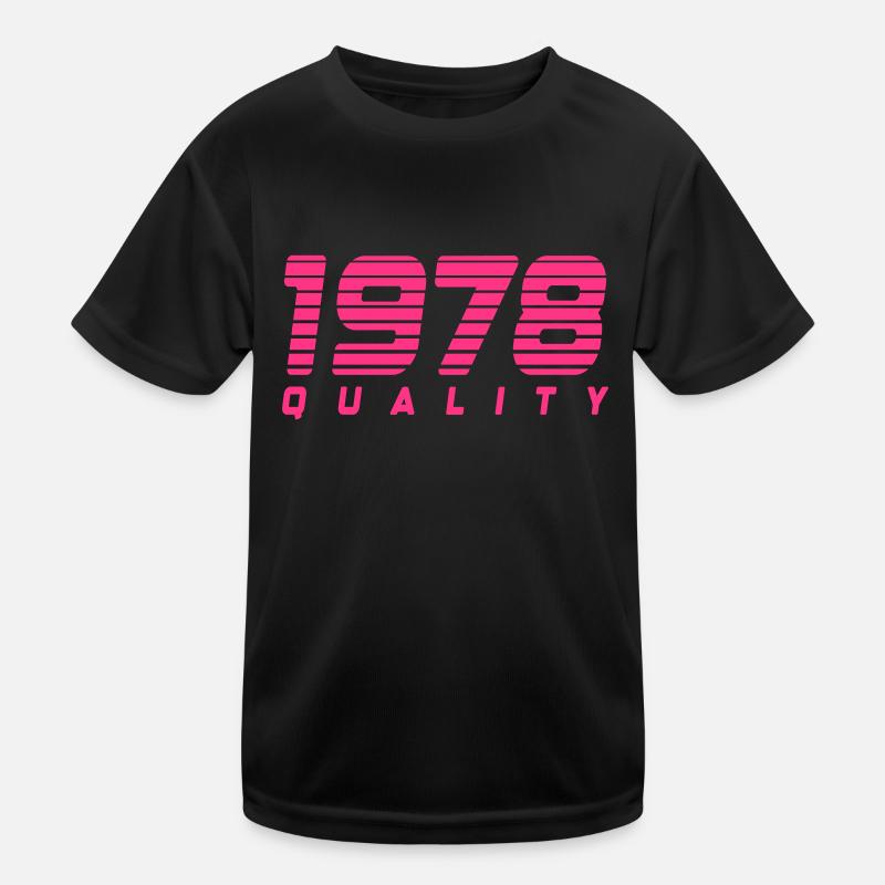 1978 quality | Farbe änderbar Kinder Funktions-T-Shirt