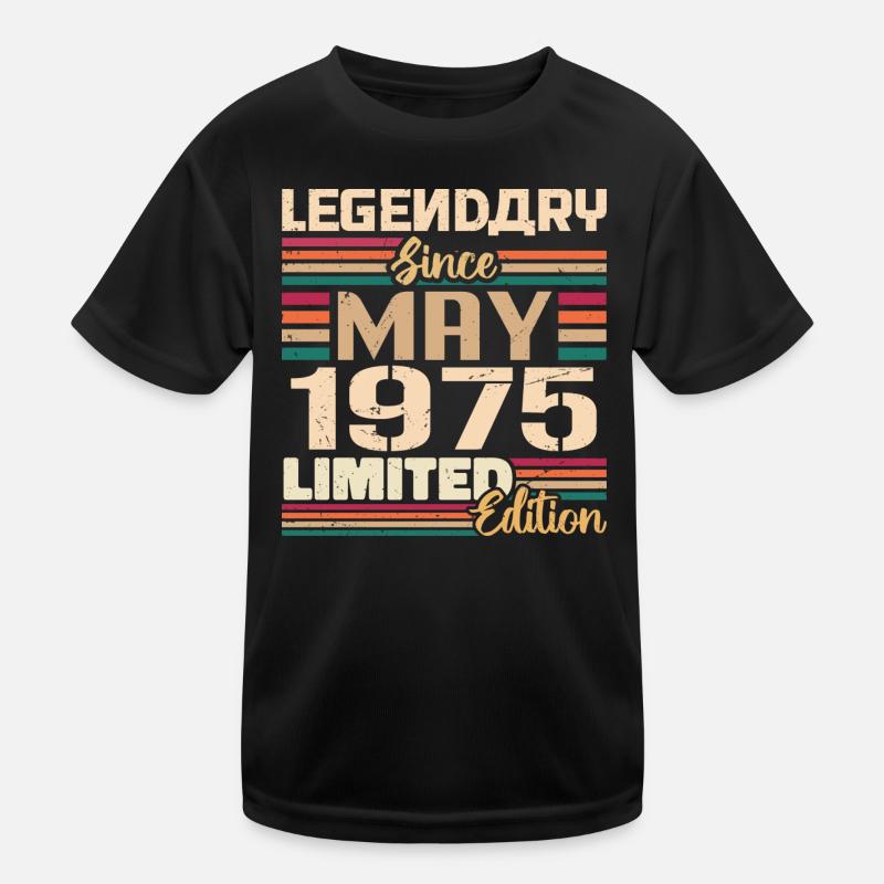 May 1975 May - Jubilee May 1975 Kids Functional T-Shirt