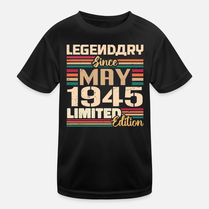 May 1945 May - Jubilee May 1945 Kids Functional T-Shirt