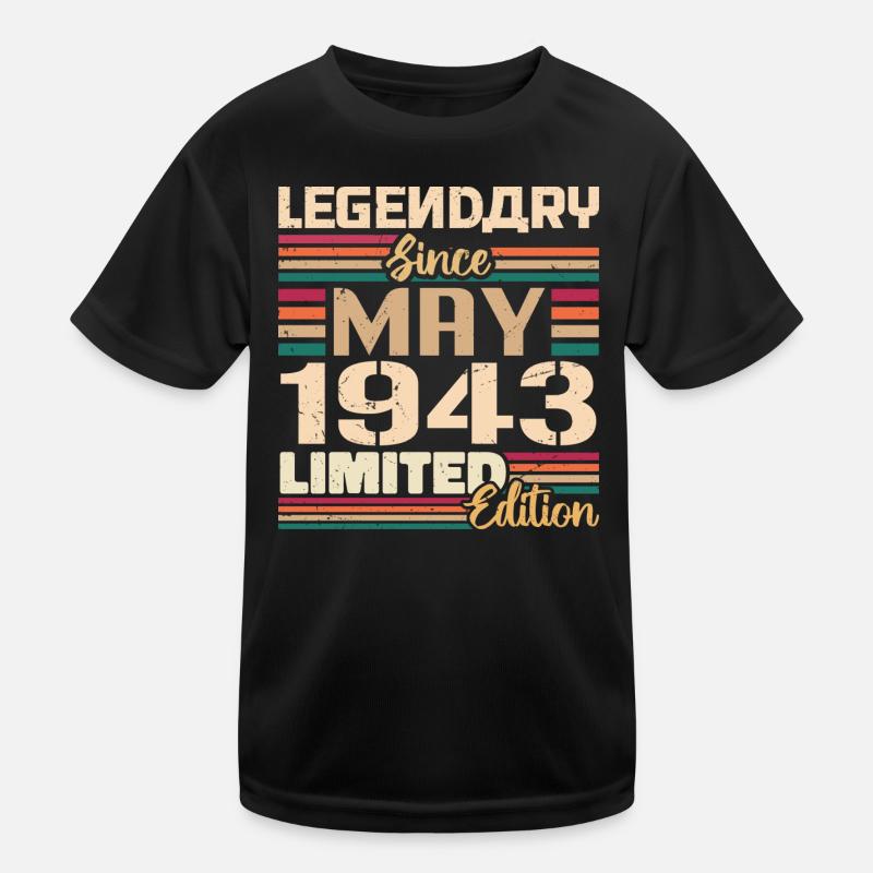 May 1943 May - Jubilee May 1943 Kids Functional T-Shirt