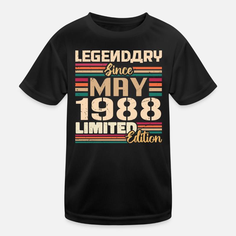 May 1988 May - Jubilee May 1988 Kids Functional T-Shirt