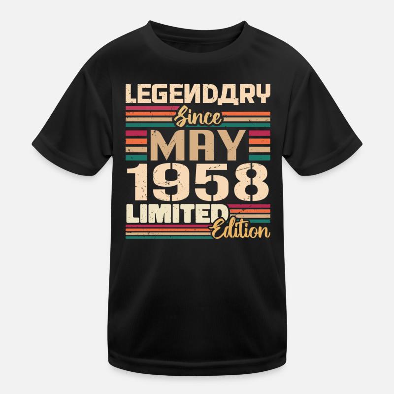 May 1958 May - Jubilee May 1958 Kids Functional T-Shirt