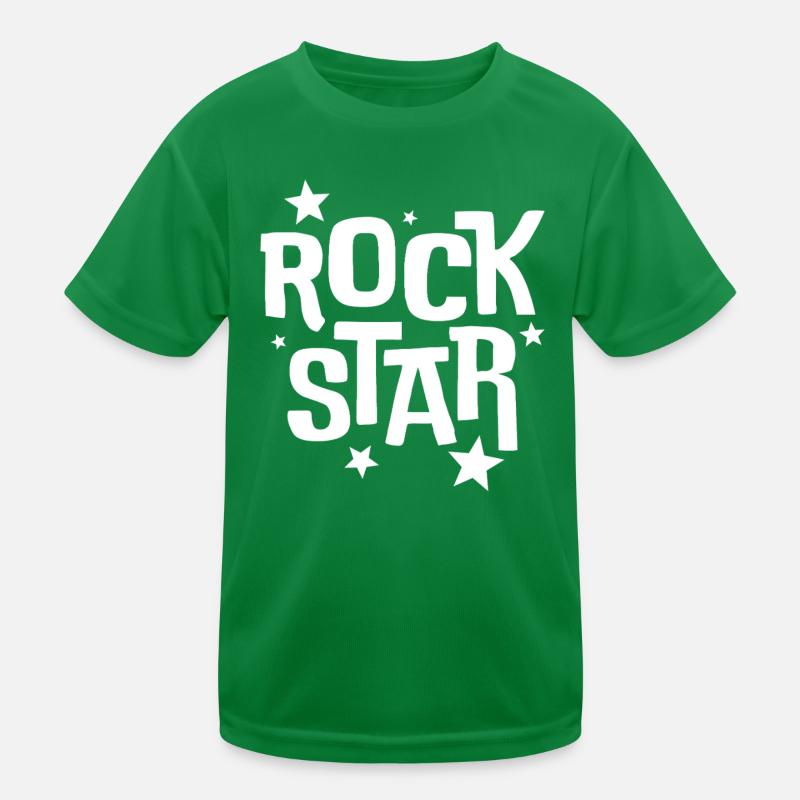Rock Star Kinder Funktions-T-Shirt