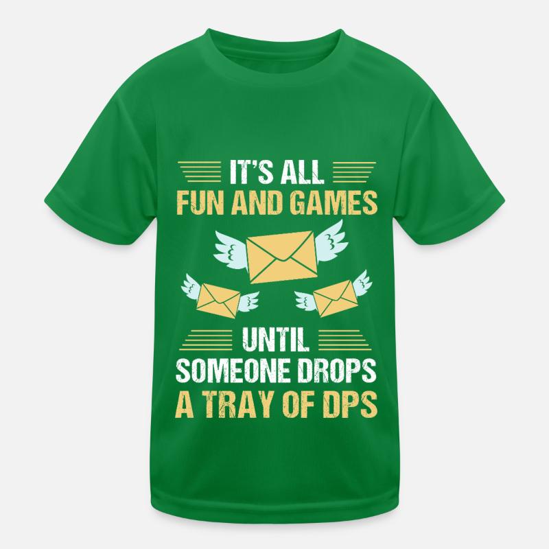 Post Postmark Postman Kids Functional T-Shirt