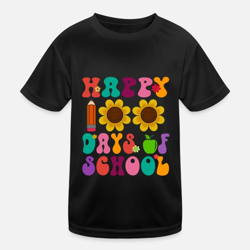 100th School Day Kids Functional T-Shirt