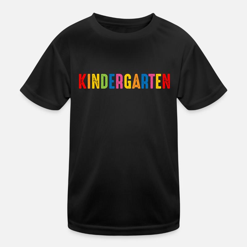 Kindergarten Kids Functional T-Shirt