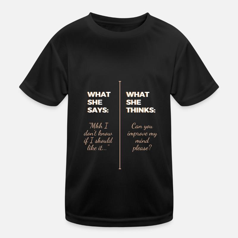 Können Sie meinen Geist verbessern? Kinder Funktions-T-Shirt