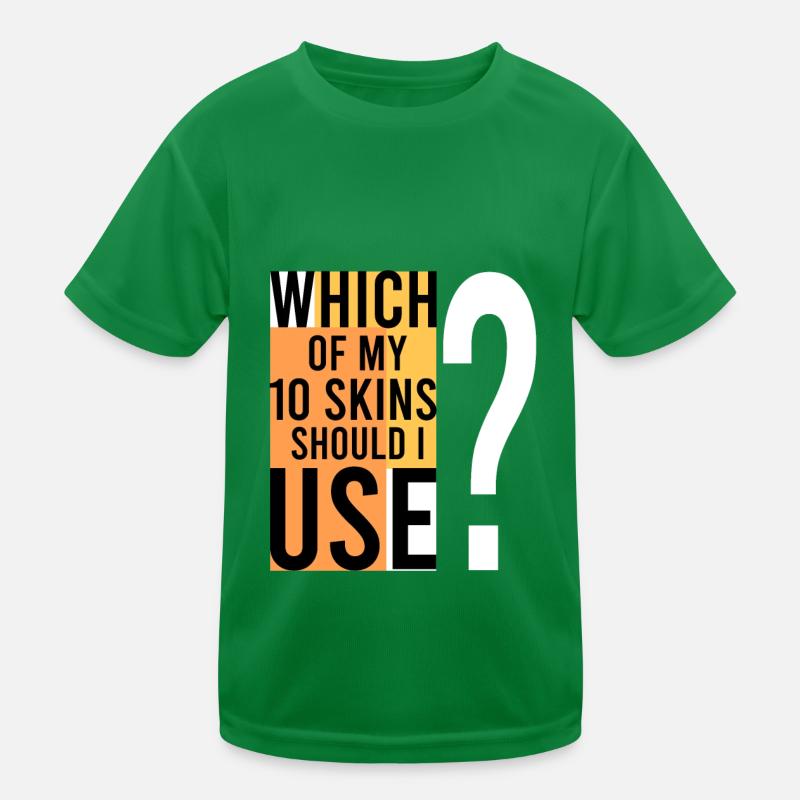 Which SKIN should I use? Kids Functional T-Shirt