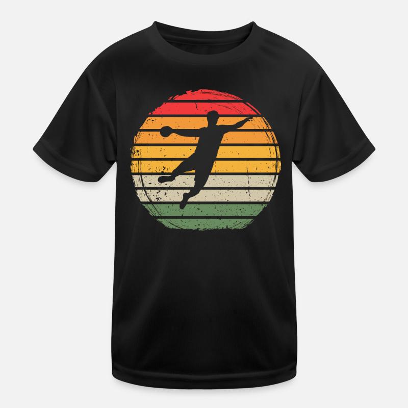 Handball Vintage Kinder Funktions-T-Shirt