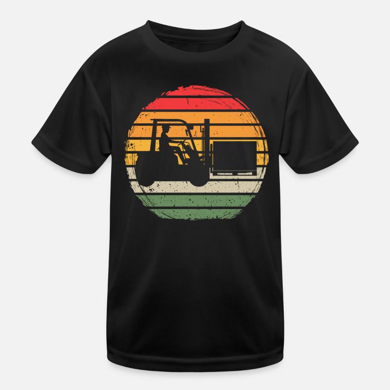 Stapler Vintage Kinder Funktions-T-Shirt