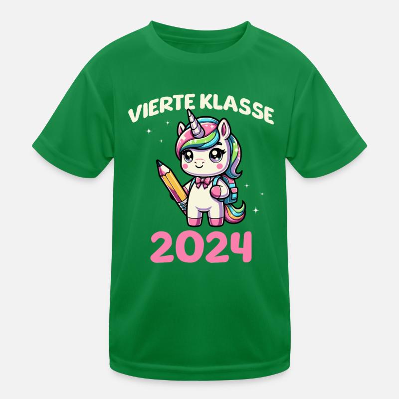 Vierte Klasse 2024 Kinder Funktions-T-Shirt