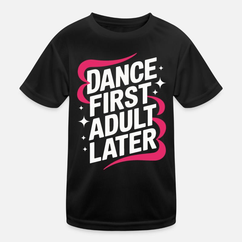 Tanzen Tänzer Tanzen Kinder Funktions-T-Shirt