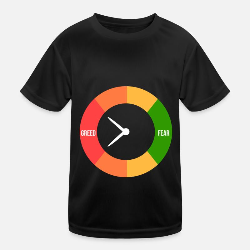 Gier > Angst Kinder Funktions-T-Shirt