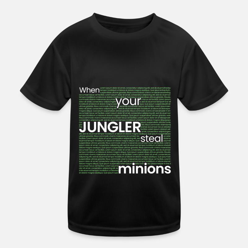 When JUNGLER steals lackeys... Kids Functional T-Shirt