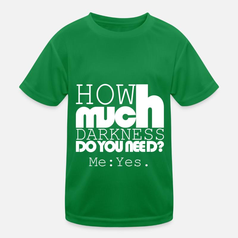 Combien d’obscurité ? T-shirt sport Enfant