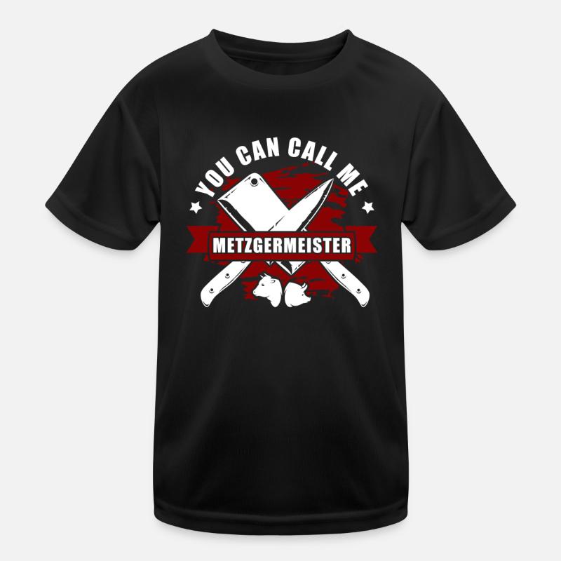 Vous pouvez m’appeler Maître Boucher Boucher T-shirt sport Enfant