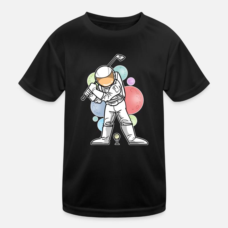 Astronaute Golfeur de golf T-shirt sport Enfant
