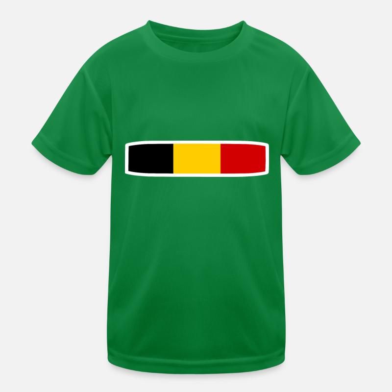Belgique T-shirt sport Enfant