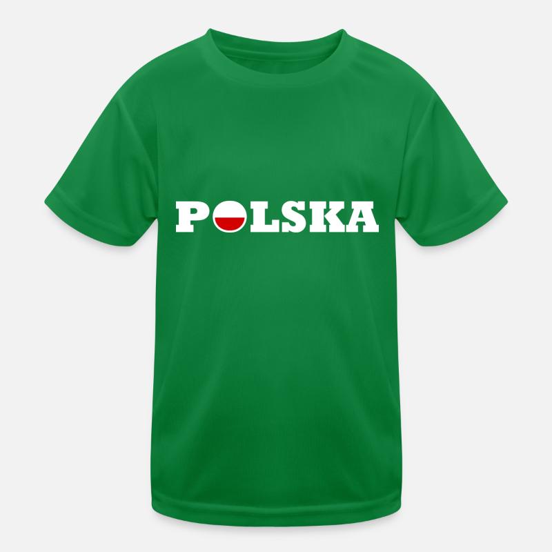 Poland Kids Functional T-Shirt