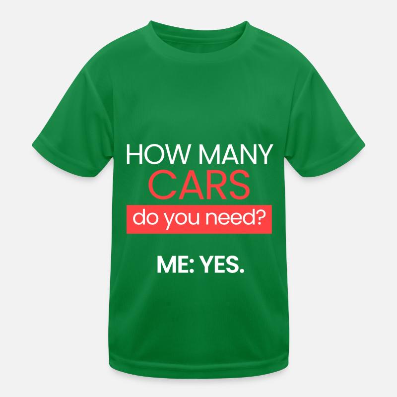 Combien de voitures? T-shirt sport Enfant