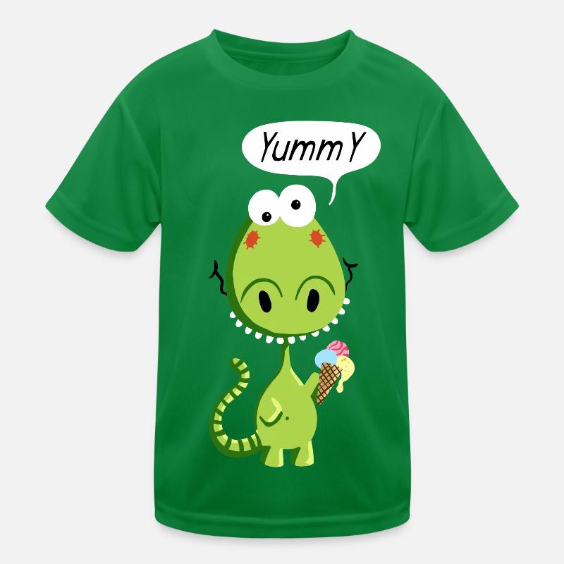 Yummy Drache Kinder Funktions-T-Shirt