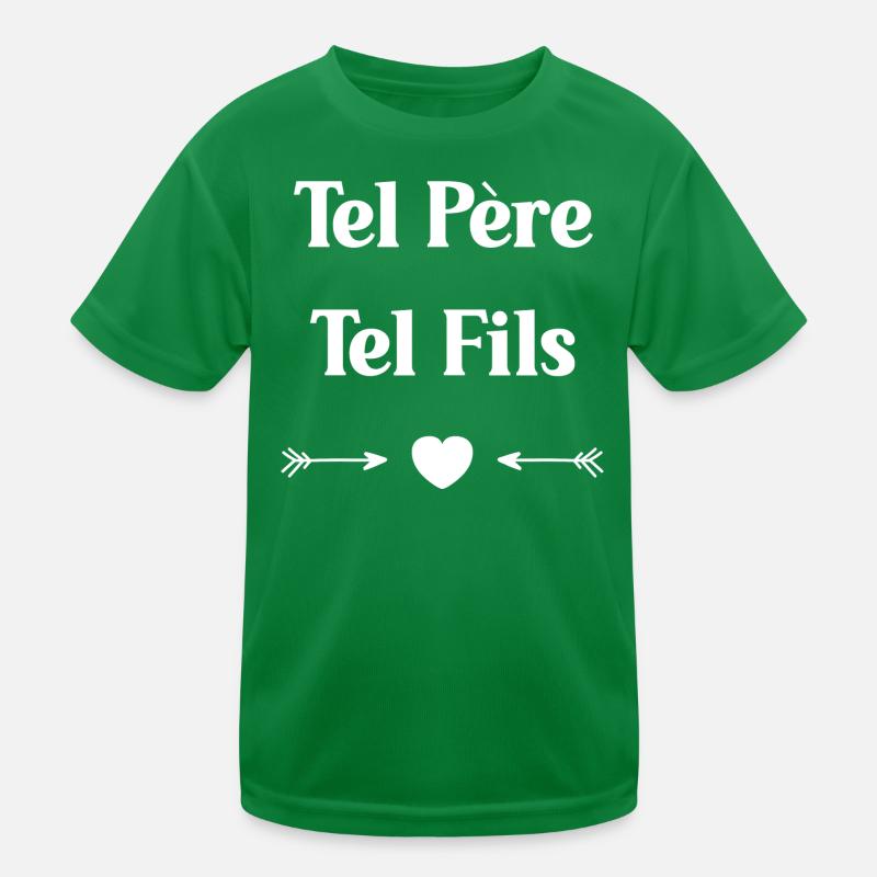 Tel père tel fils T-shirt sport Enfant