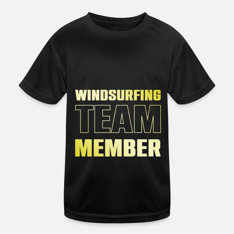 Windsurfing Team Kinder Funktions-T-Shirt