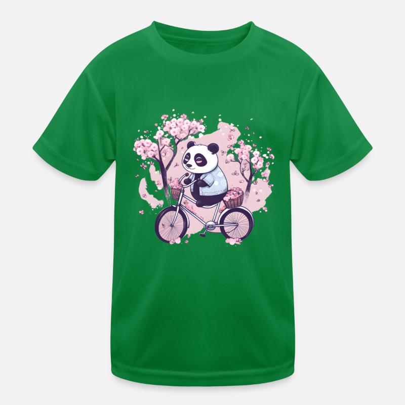 Cycliste heureux Cycliste de VTT T-shirt sport Enfant