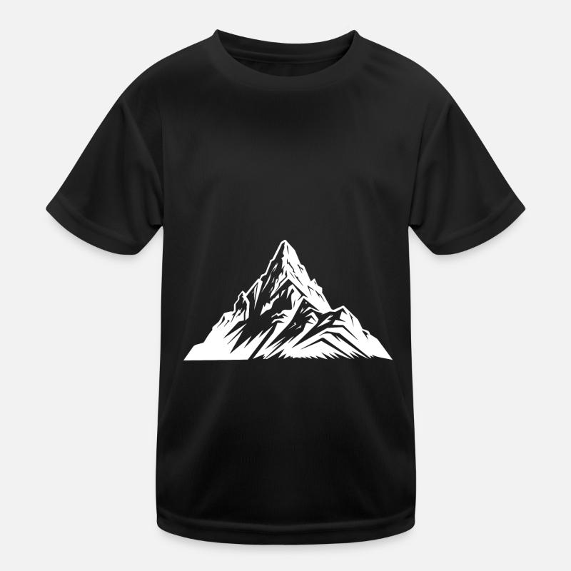 Mountains Mountains Alps Kids Functional T-Shirt