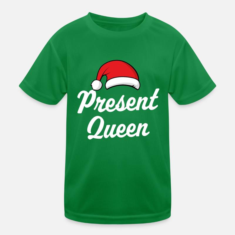 Present Queen Kids Functional T-Shirt