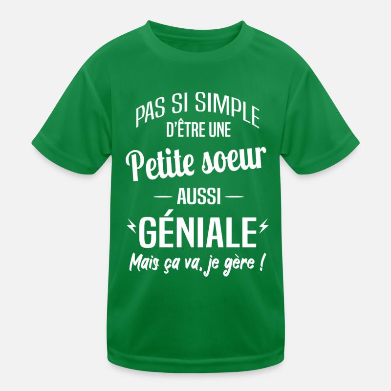Petite soeur T-shirt sport Enfant