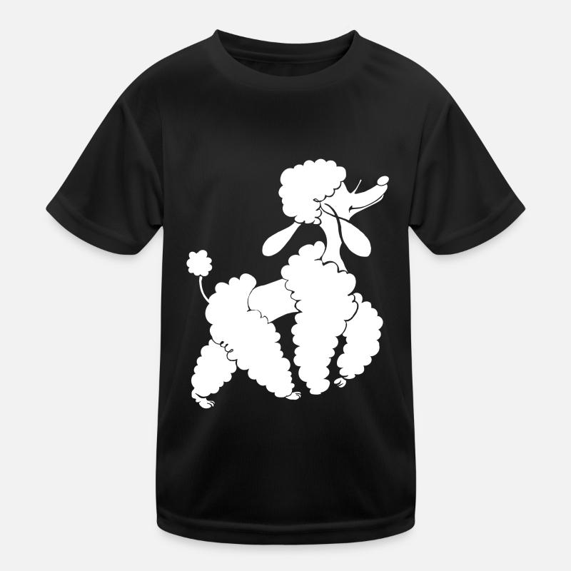 Pudel Kinder Funktions-T-Shirt