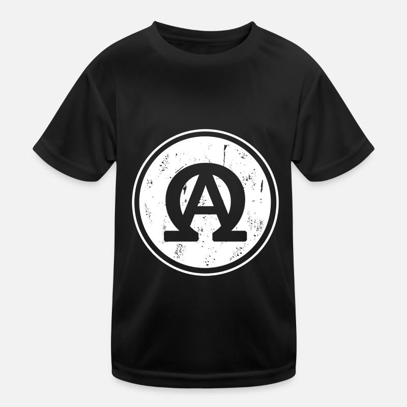 ALPHA OMEGA Kids Functional T-Shirt