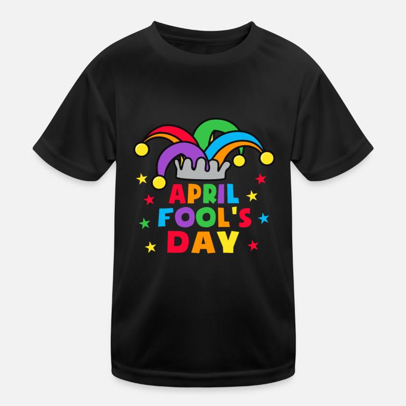Kit farces du poisson d’avril 1er avril Blagues enfants T-shirt sport Enfant