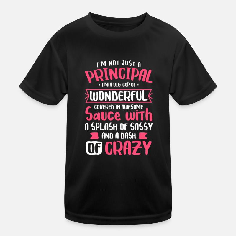 Ich bin nicht nur Schulleiter - Schullehrer Kinder Funktions-T-Shirt