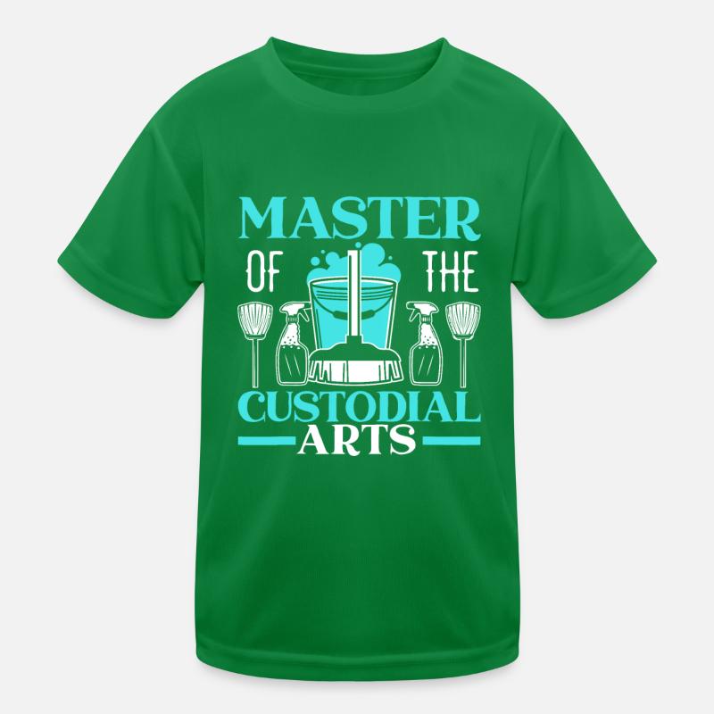 Maître de l’école de conciergerie des arts gardiens T-shirt sport Enfant